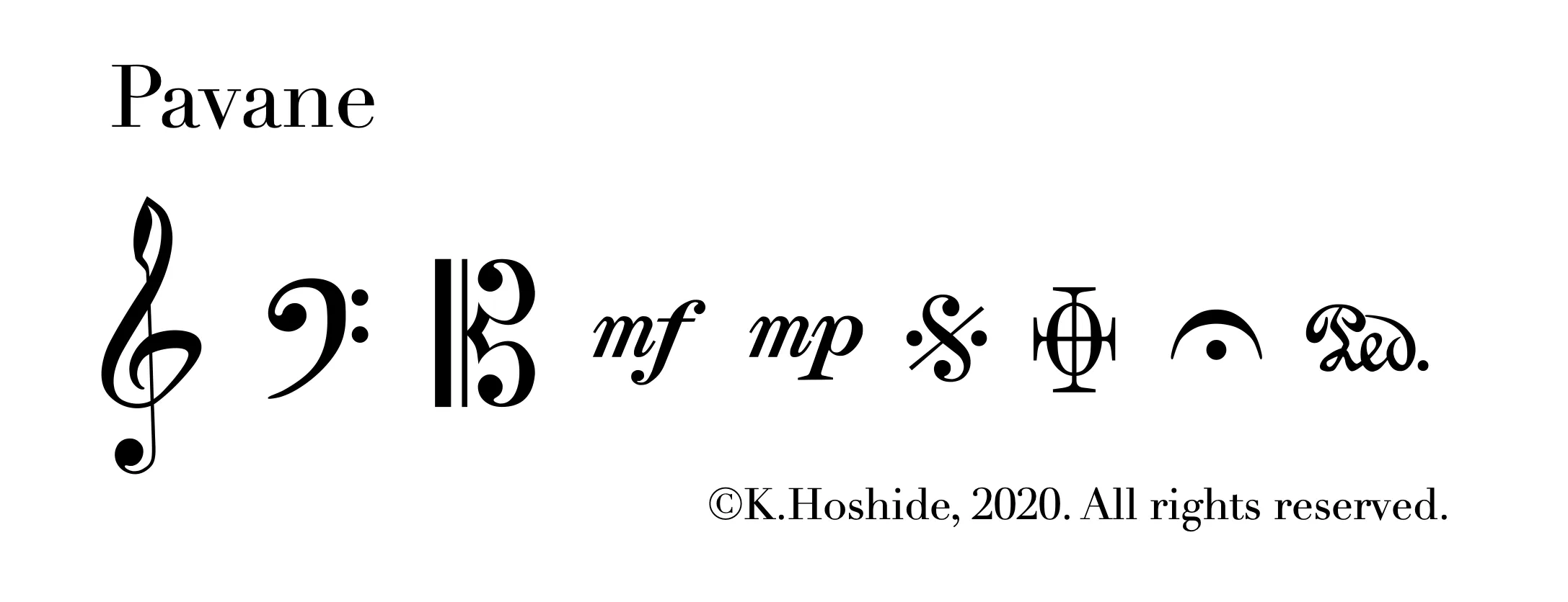 Pavane-Sample